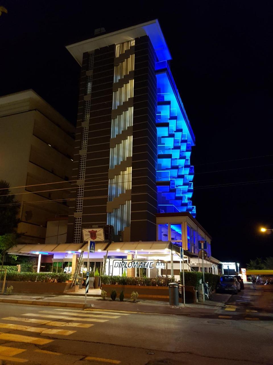 Hotel Diplomatic Riccione Exterior foto